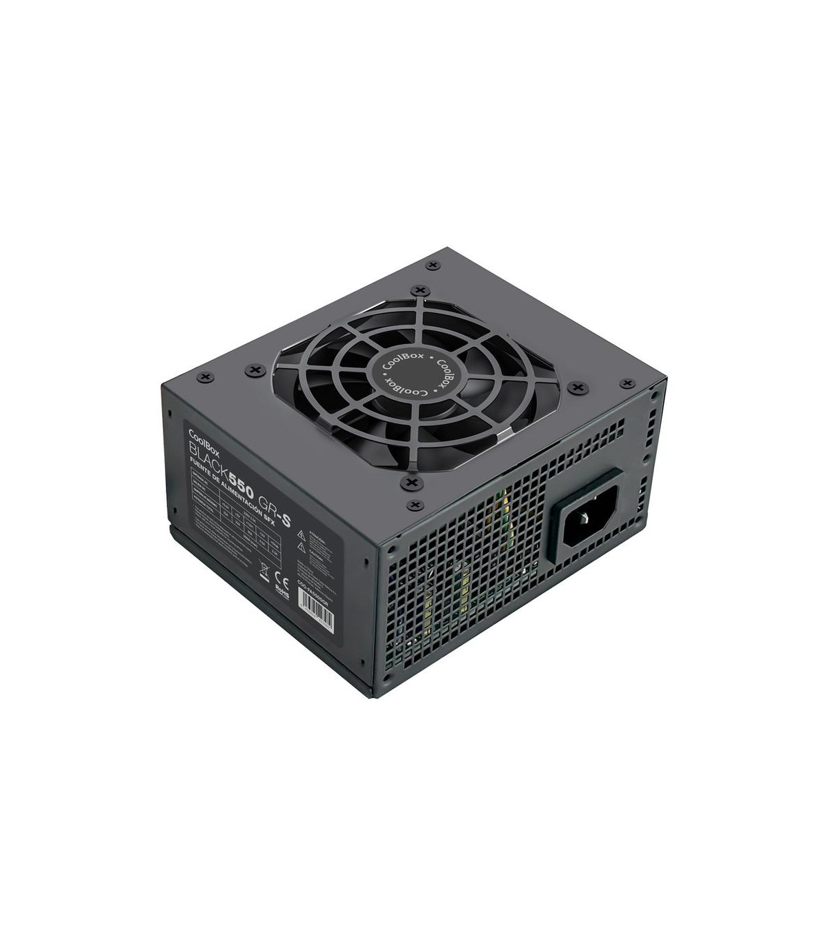 Fuente de alimentacion coolbox sfx basic black 550w 550gr - s
