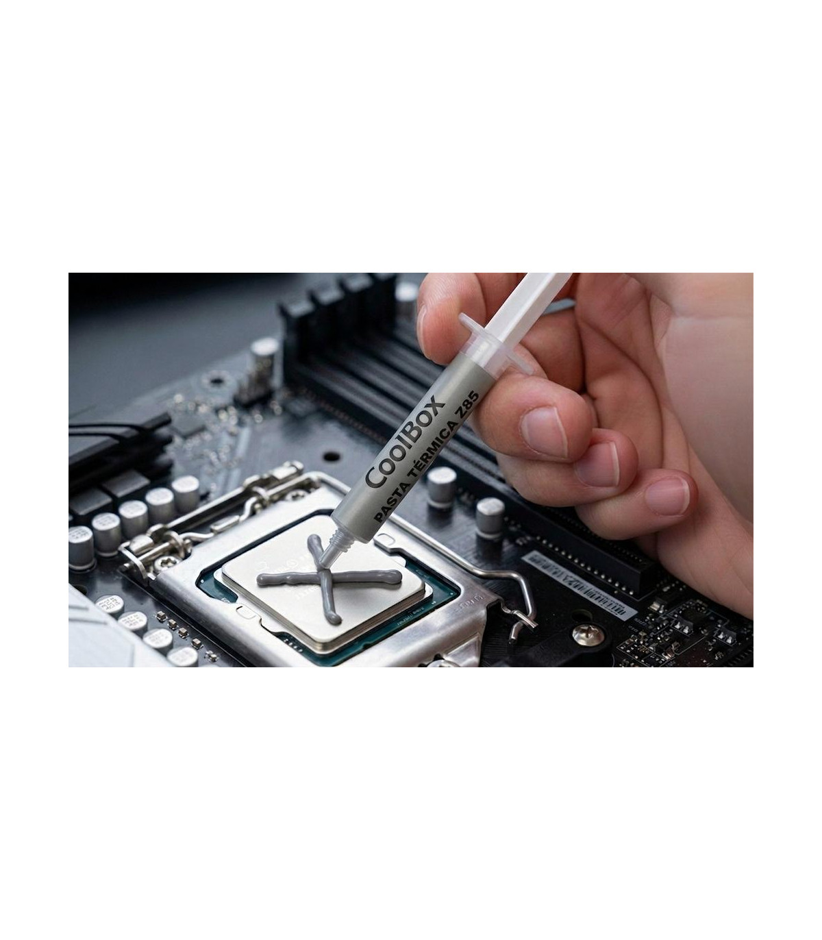 Pasta masilla termica coolbox z85 2grs alto rendimiento