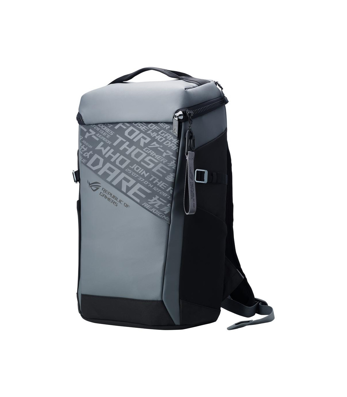 Mochila asus rog ranger bp2701 cybertext edition para portatil 18 pulgadas gris