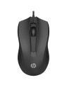 Raton cable hp 100 usb negro