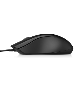 Raton cable hp 100 usb negro