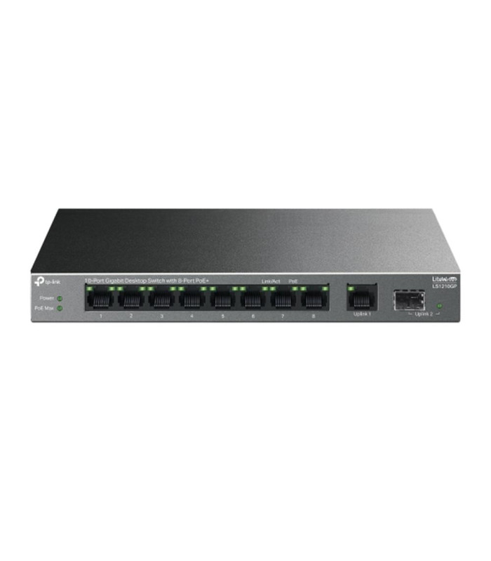Switch tp - link ls1210gp 10 puertos