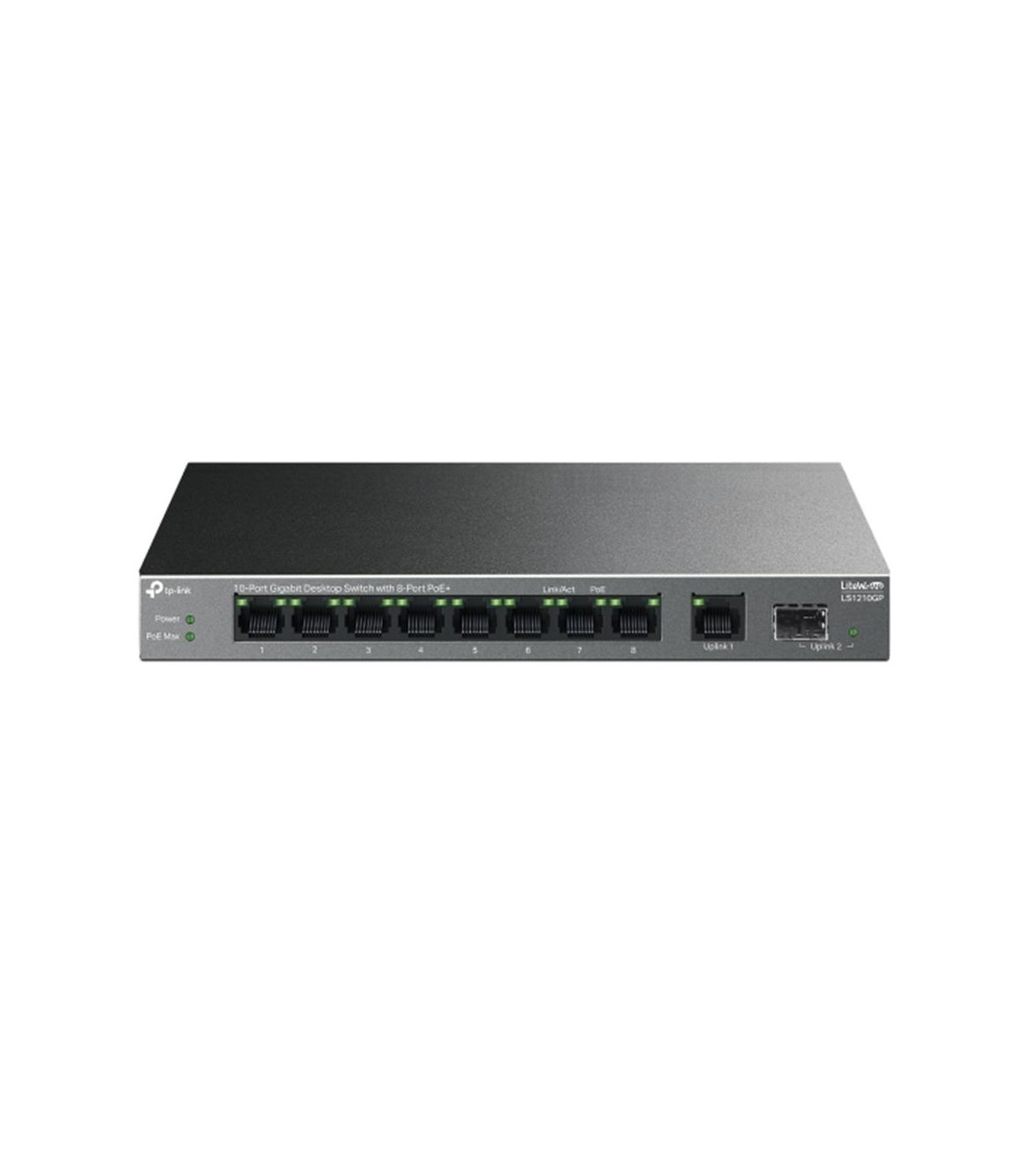 Switch tp - link ls1210gp 10 puertos