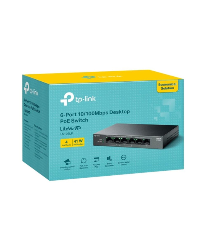 Switch tp - link ls106lp 6 puertos