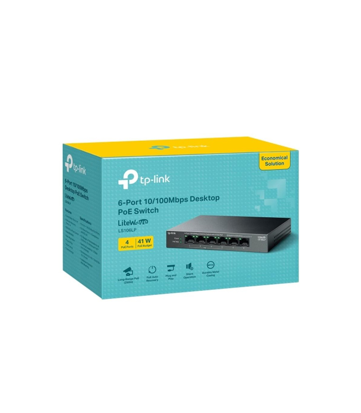 Switch tp - link ls106lp 6 puertos