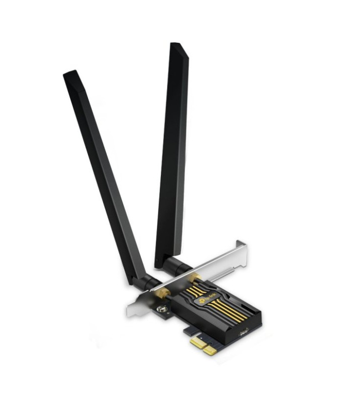 Tarjeta red wifi tp - link archer tbe400e pci express wifi 7 tribanda bluetooth 5.4