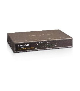 Switch 8 puertos 10 - 100 4 ptos poe tp - link