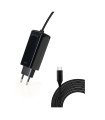 Cargador de pared tooq tqlc - usbcgan45pd - c 45w gan usb tipo c negro
