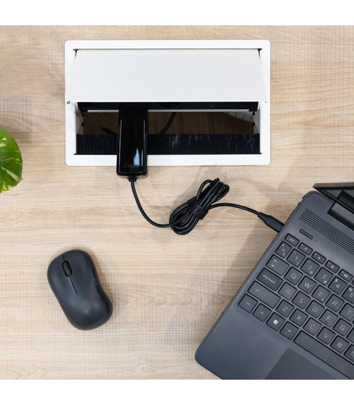 Cargador de pared tooq tqlc - usbcgan45pd - c 45w gan usb tipo c negro