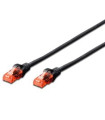 Cable red ewent latiguillo rj45 utp cat6 5m negro