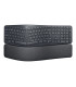 Teclado logitech ergo k860 split for business con logi bolt bluetooth wireles inalambrico grafito