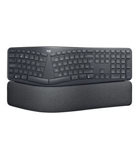 Teclado logitech ergo k860 split for business con logi bolt bluetooth wireles inalambrico grafito