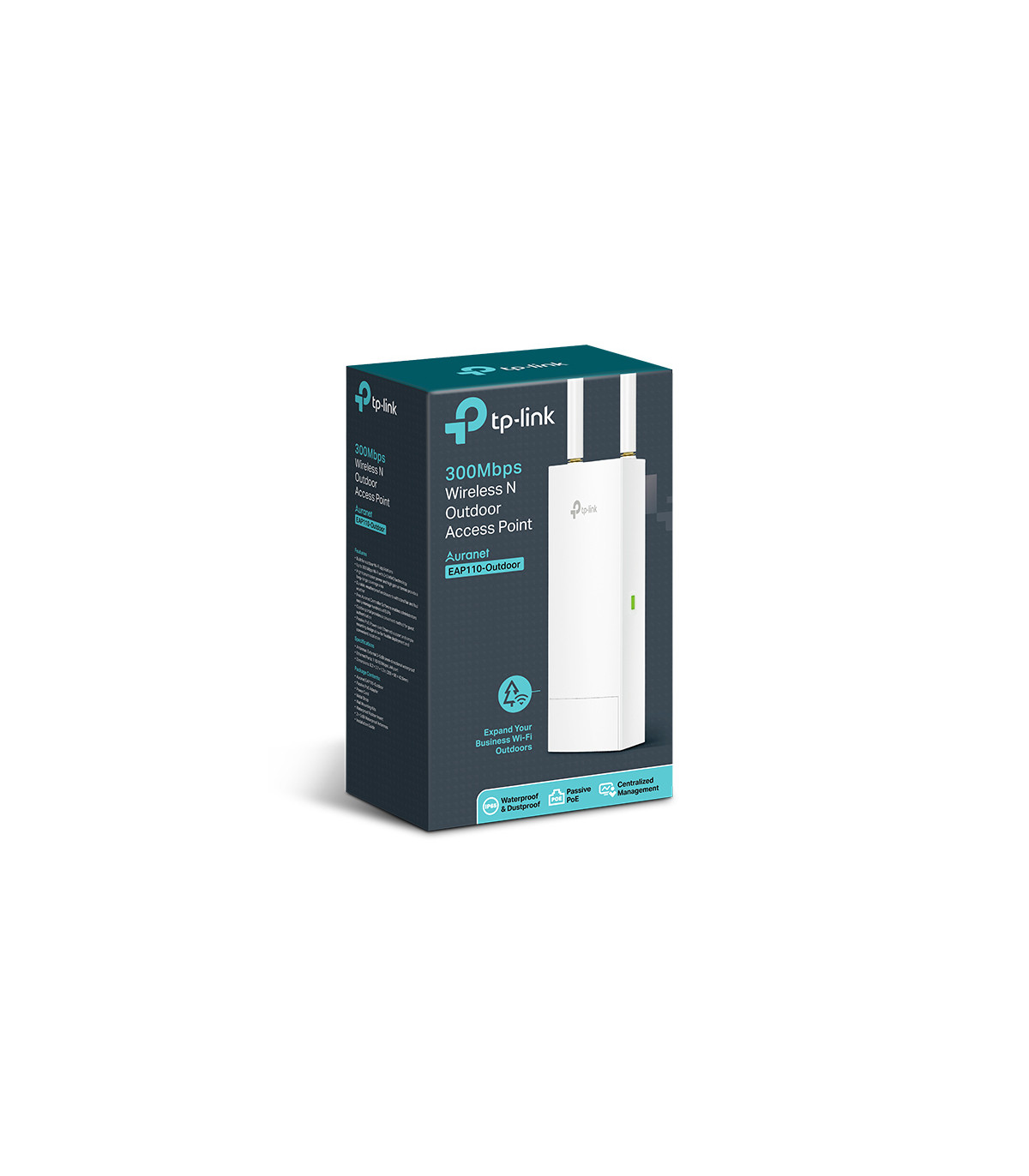 Punto de acceso inalambrico tp - link eap110 - outdoor n a 300mbps exterior