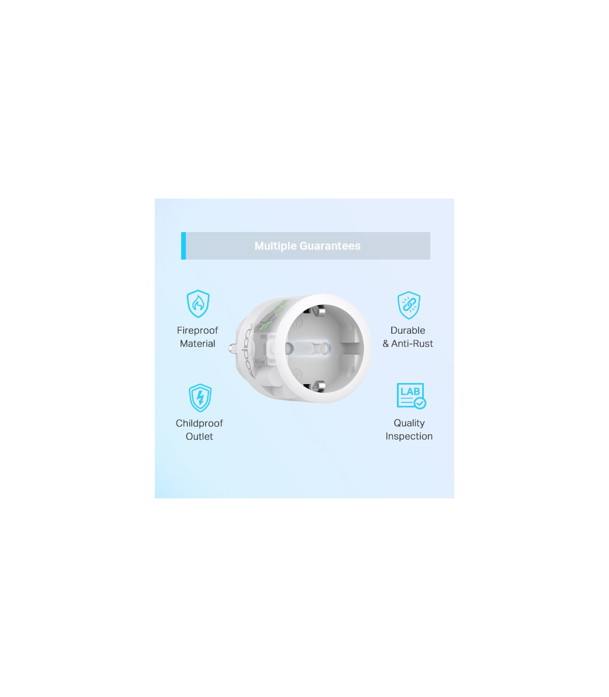 Mini enchufe inteligente tp - link tapo p115 2.4ghz