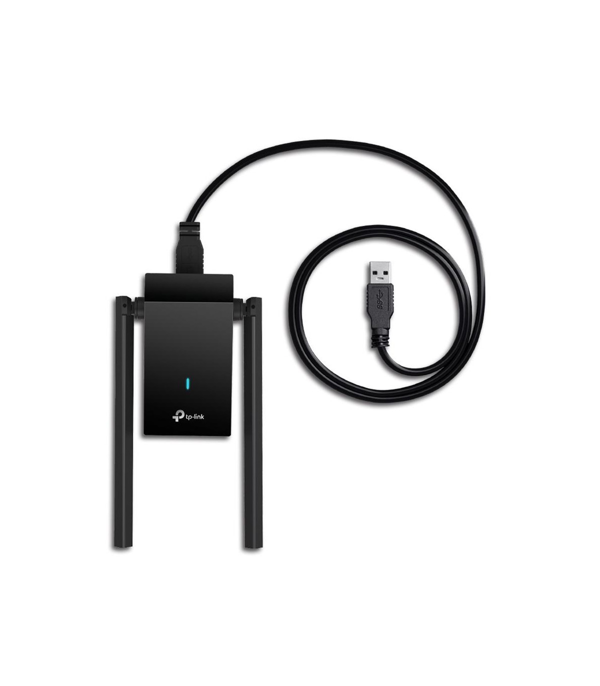 Adaptador usb inalambrico tp - link archer tx20u plus ax1800 2 antenas