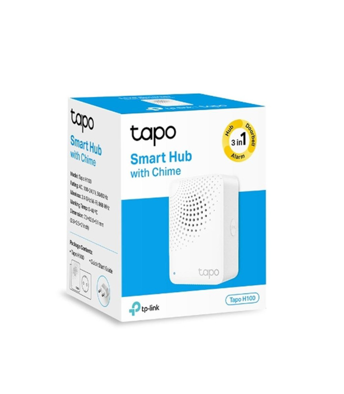 Hub inteligente tp - link tapo h100 con alarma