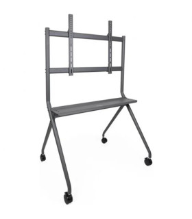 Soporte de suelo con ruedas tooq fs20205m - b 50 pulgadas -  86 pulgadas carga maxima 120kg