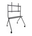 Soporte de suelo con ruedas tooq fs20205m - b 50 pulgadas - 86 pulgadas carga maxima 120kg