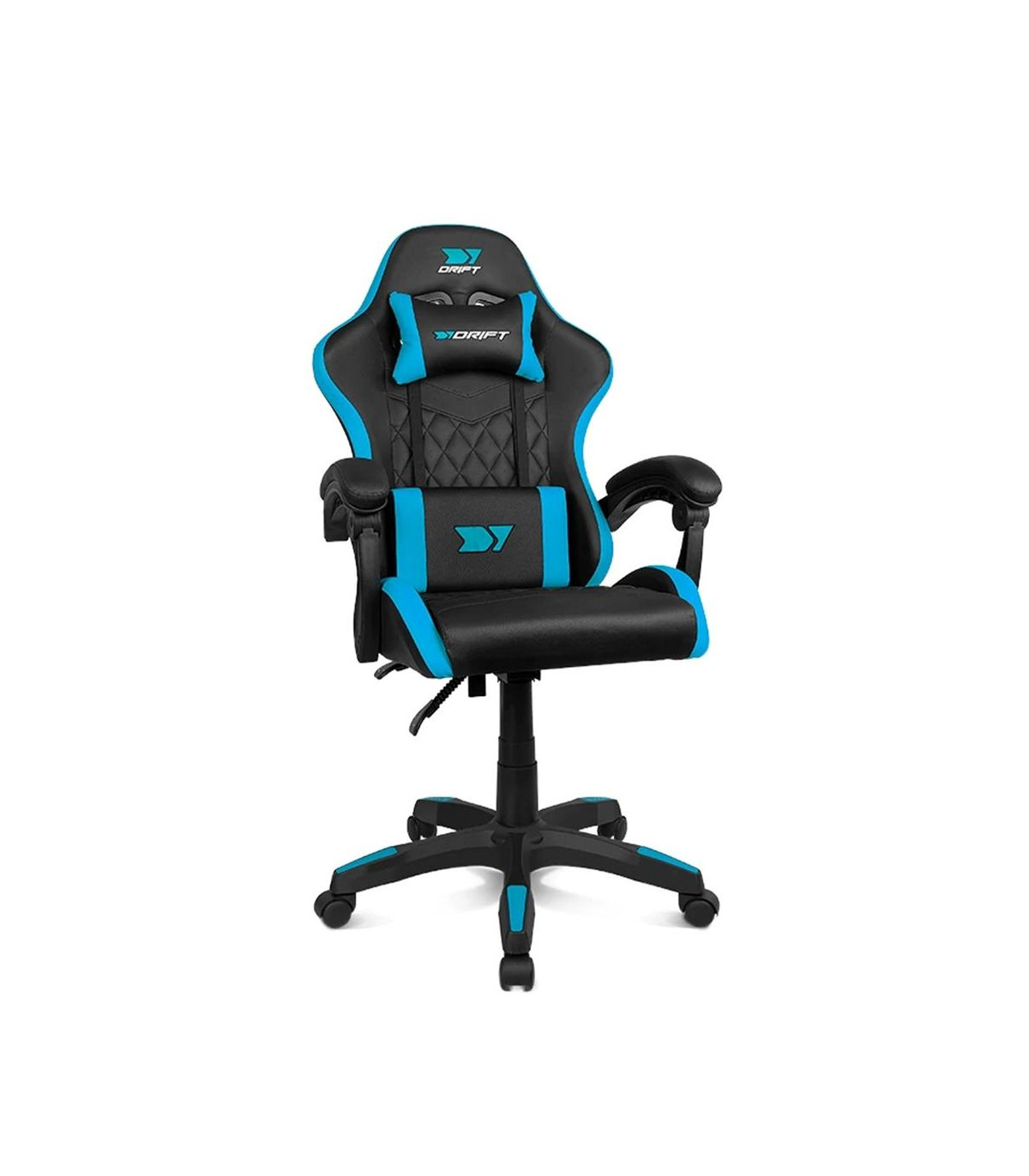 Silla gaming drift dr35 negra - azul