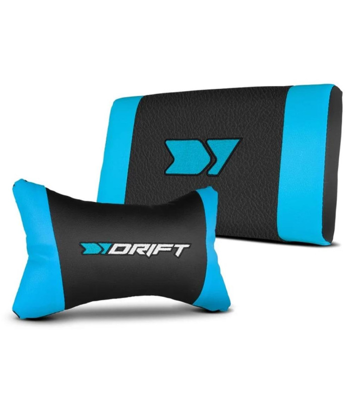Silla gaming drift dr35 negra - azul