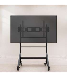 Soporte de suelo con ruedas tooq optimus 60 pulgadas - 105 pulgadas fs20105m - b