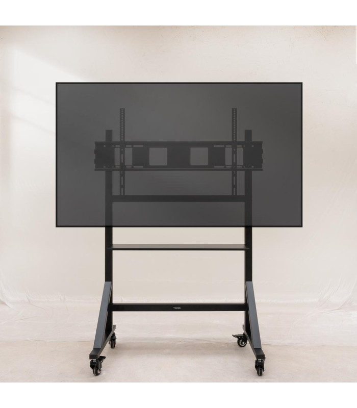 Soporte de suelo con ruedas tooq optimus 60 pulgadas - 105 pulgadas fs20105m - b