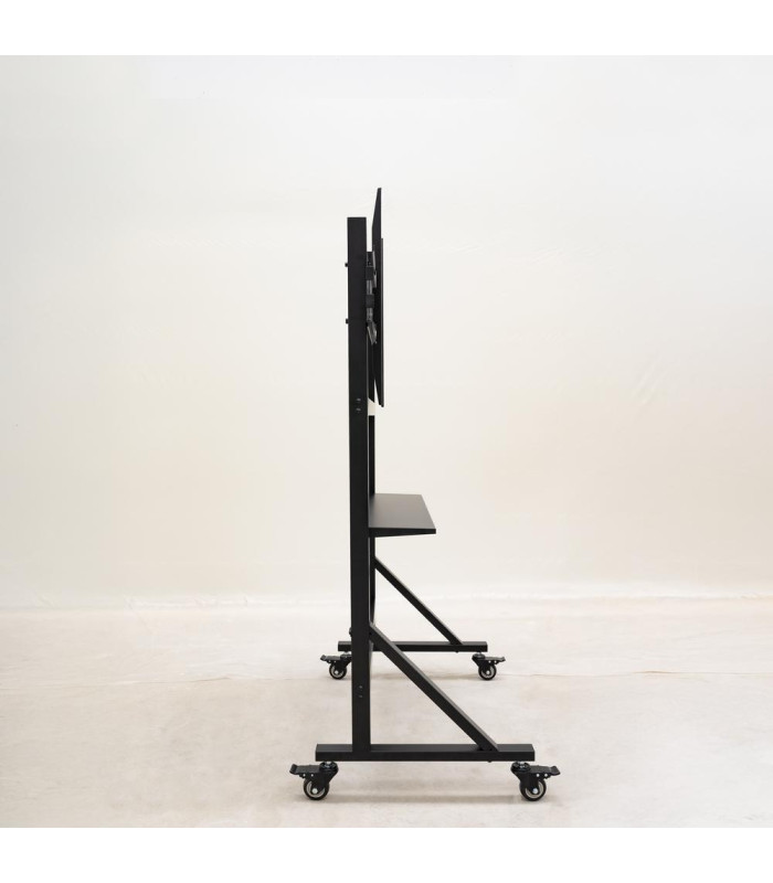Soporte de suelo con ruedas tooq optimus 60 pulgadas - 105 pulgadas fs20105m - b