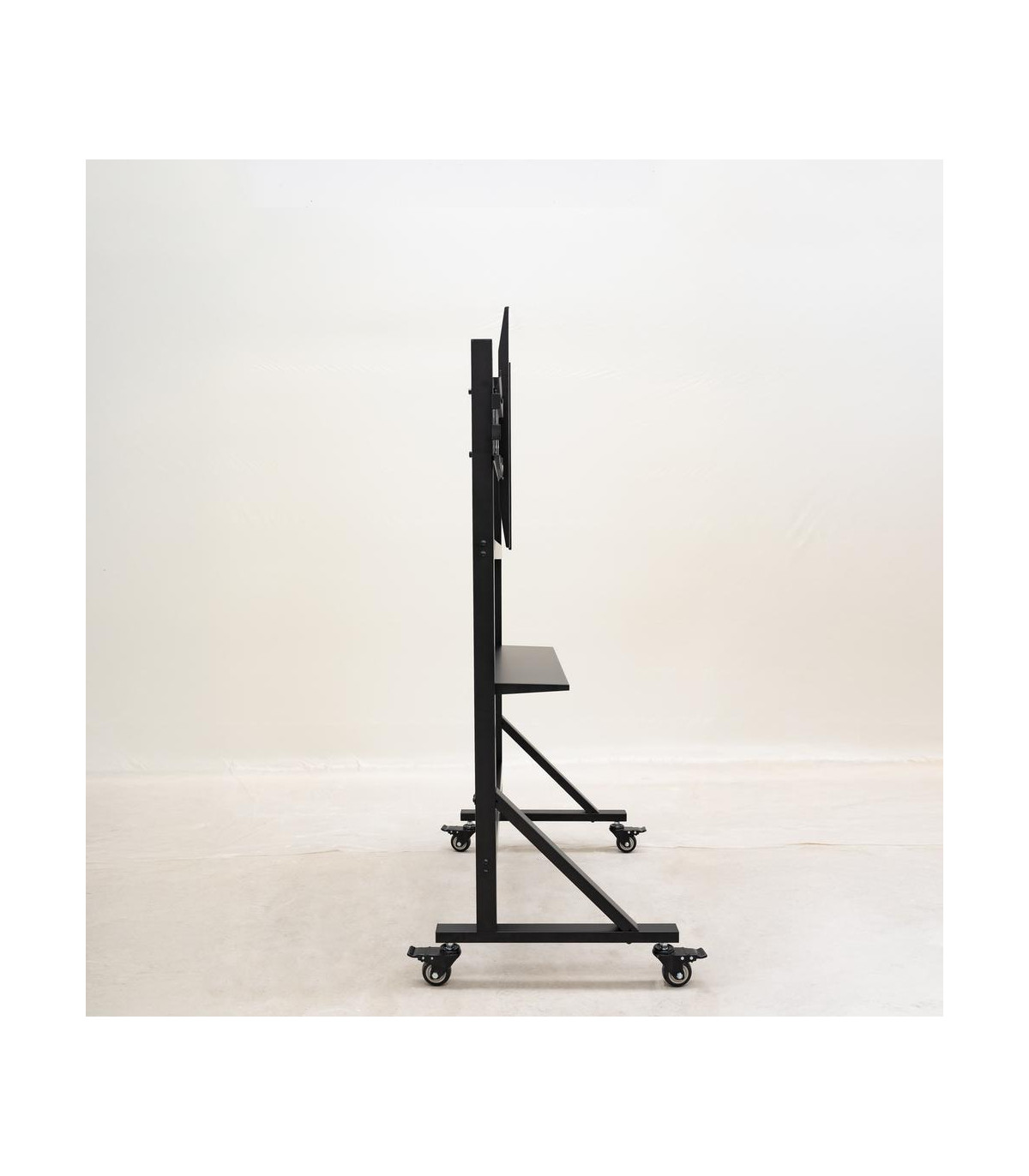 Soporte de suelo con ruedas tooq optimus 60 pulgadas - 105 pulgadas fs20105m - b