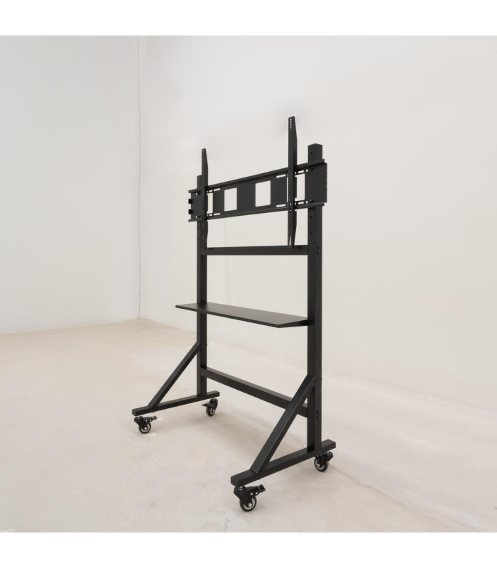 Soporte de suelo con ruedas tooq optimus 60 pulgadas - 105 pulgadas fs20105m - b