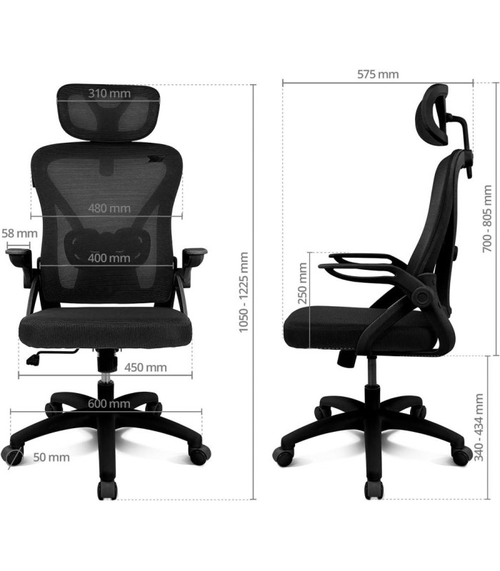 Silla gaming drift drair35 negra