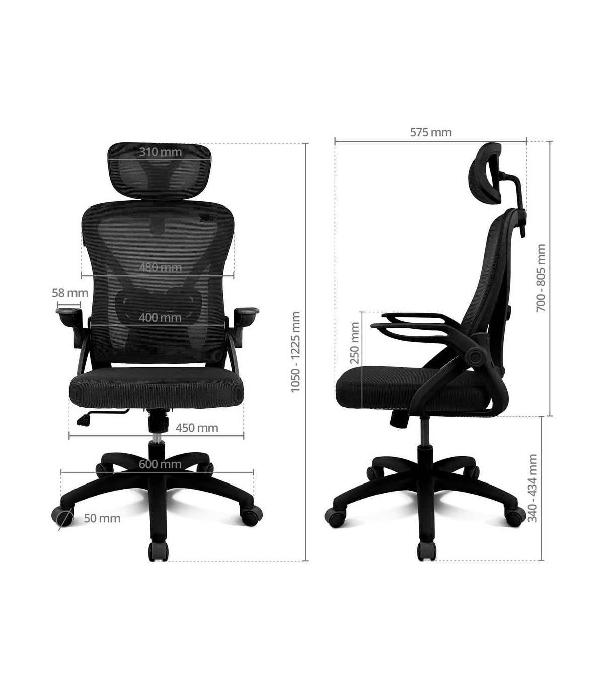 Silla gaming drift drair35 negra