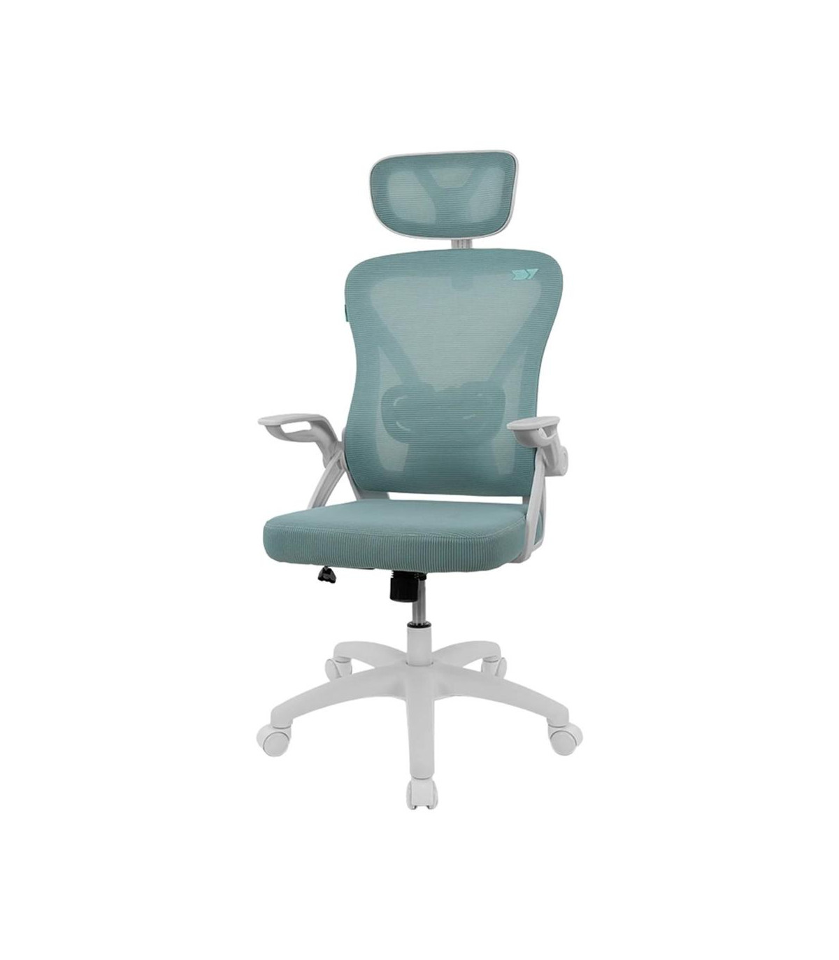 Silla gaming drift drair35 blanca - turquesa