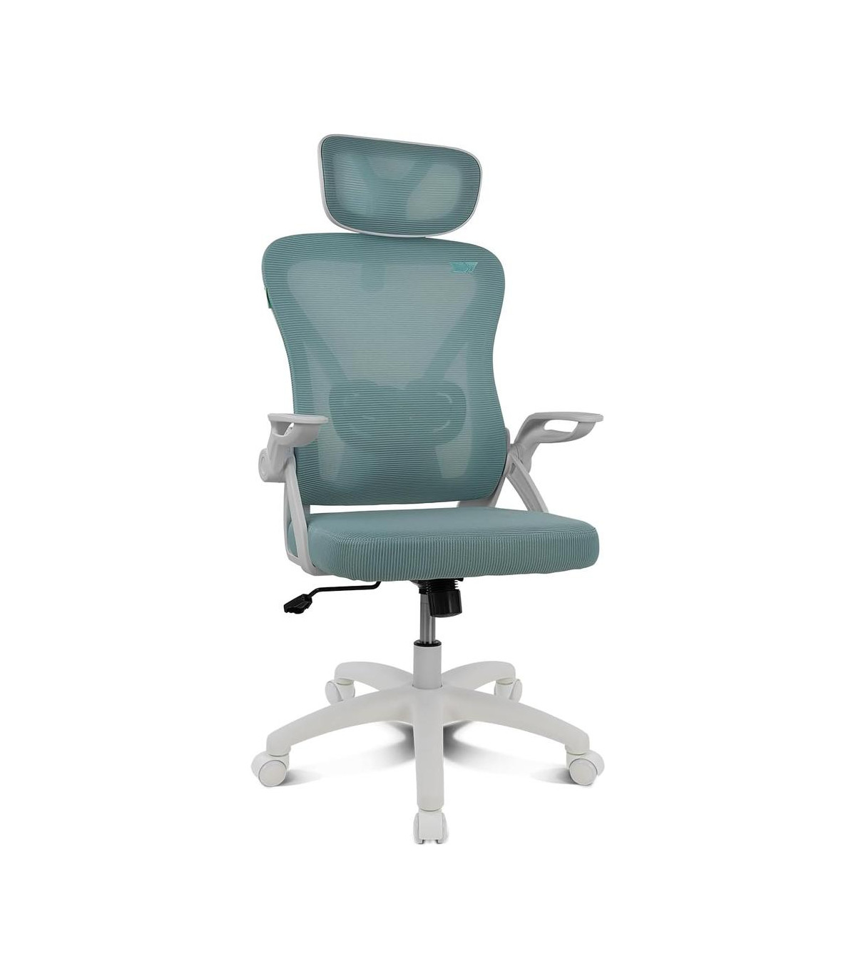 Silla gaming drift drair35 blanca - turquesa