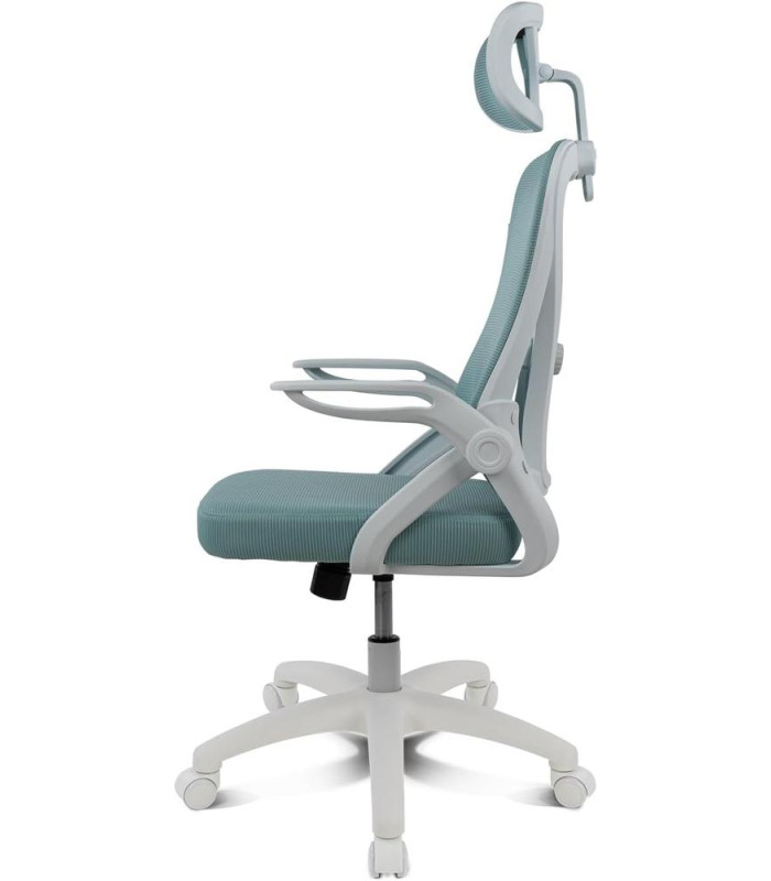 Silla gaming drift drair35 blanca - turquesa
