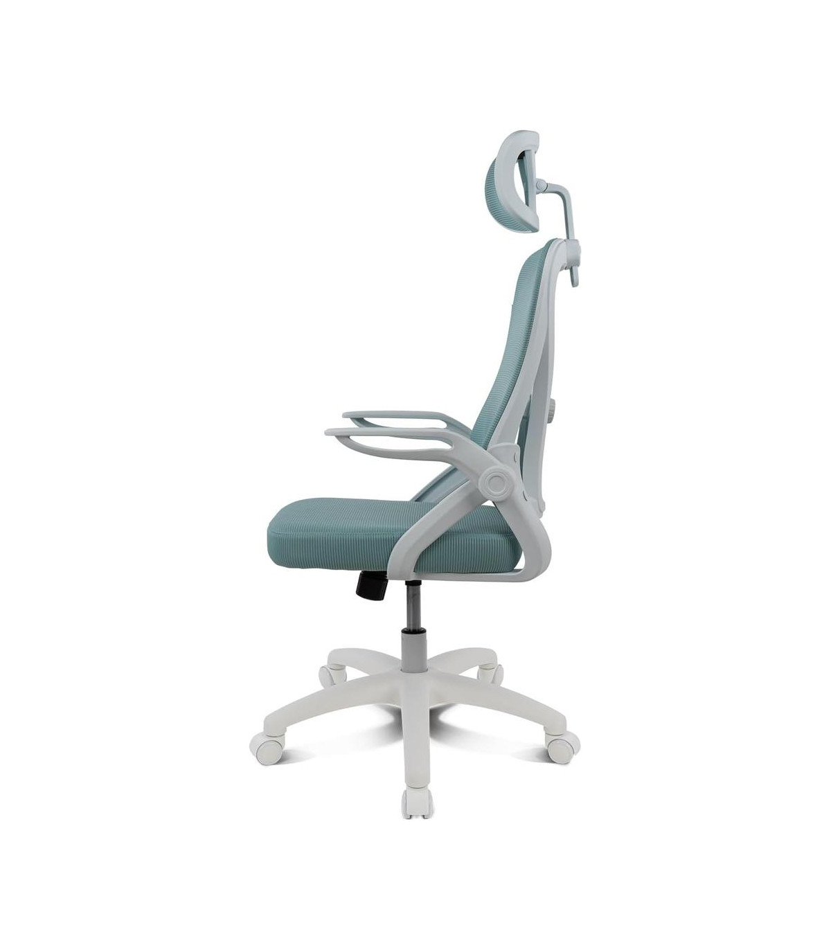 Silla gaming drift drair35 blanca - turquesa