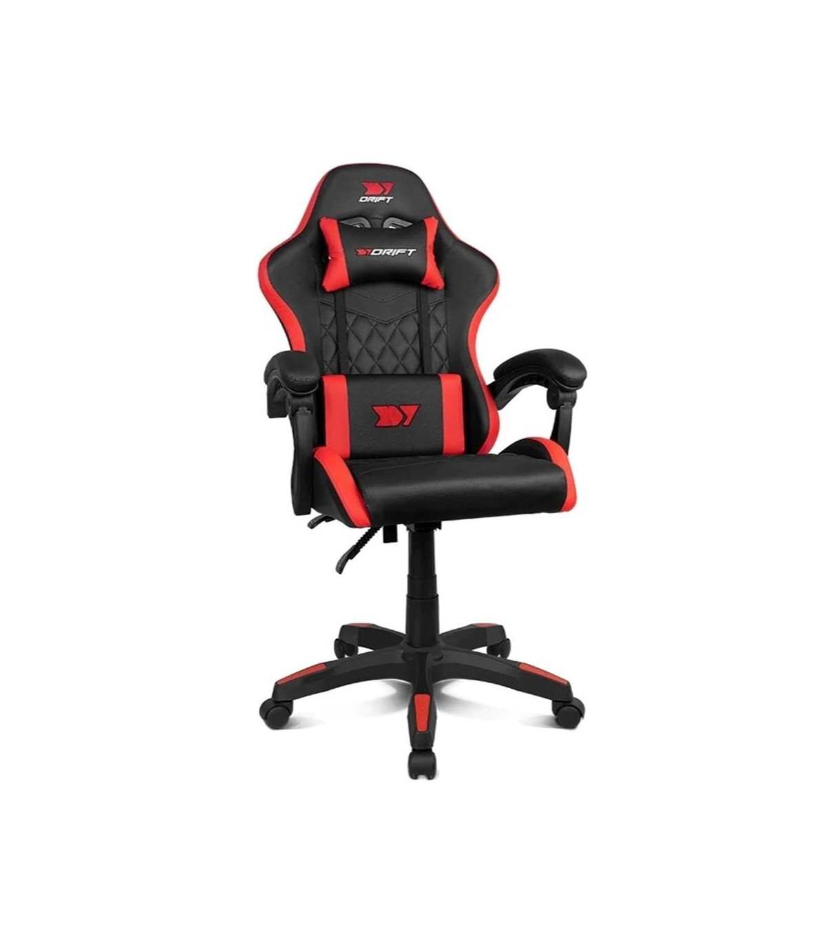 Silla gaming drift dr35 negra - roja
