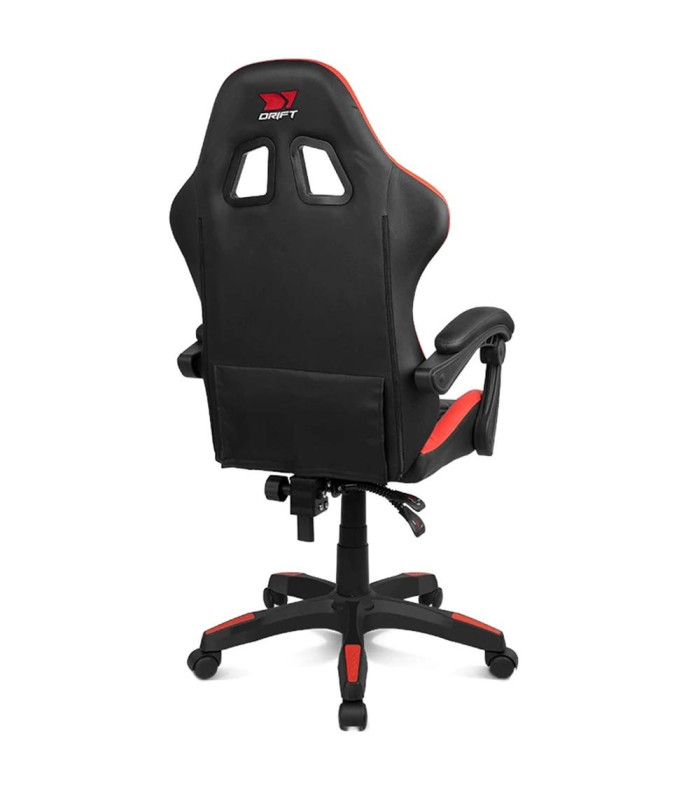Silla gaming drift dr35 negra - roja