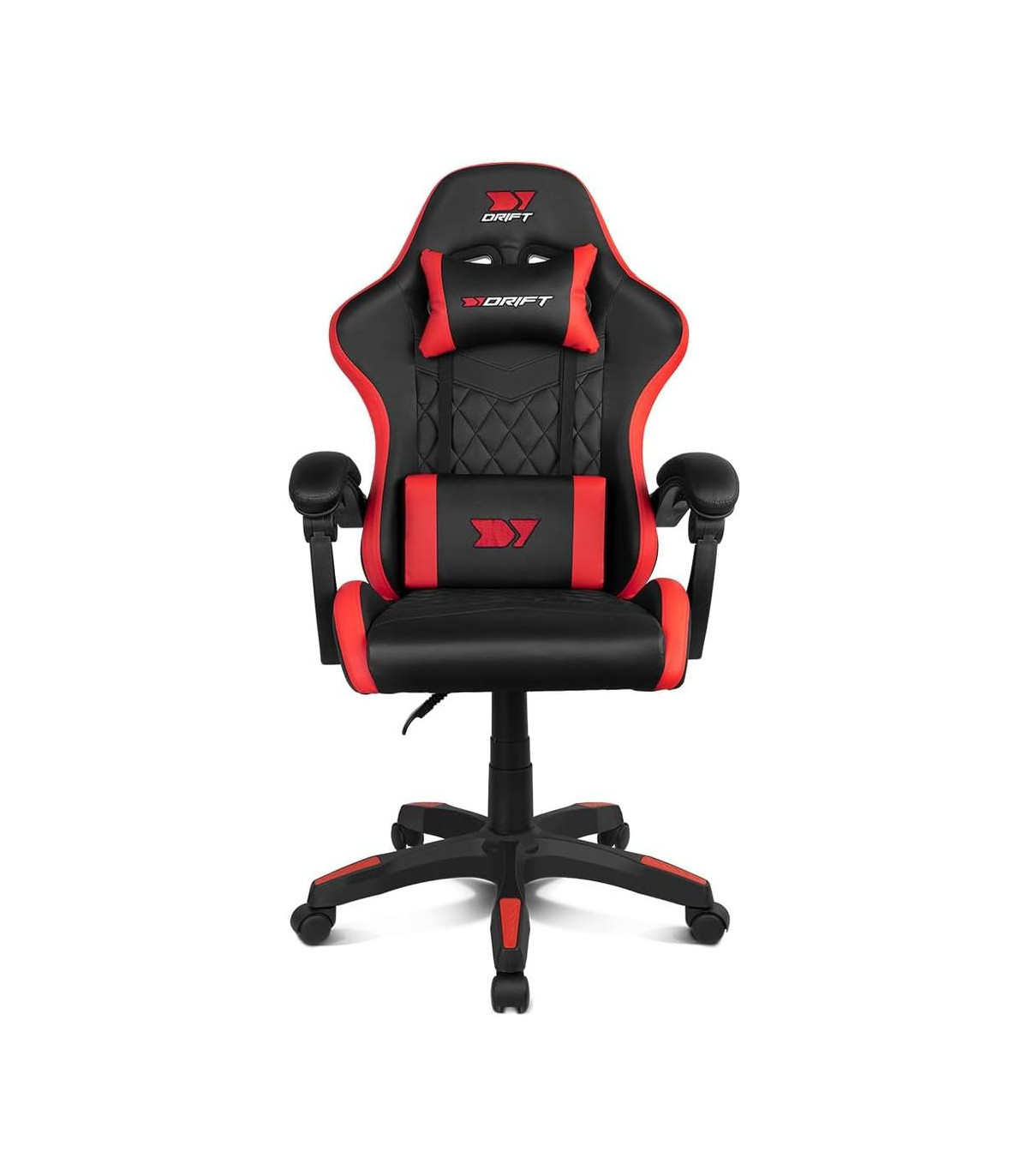 Silla gaming drift dr35 negra - roja
