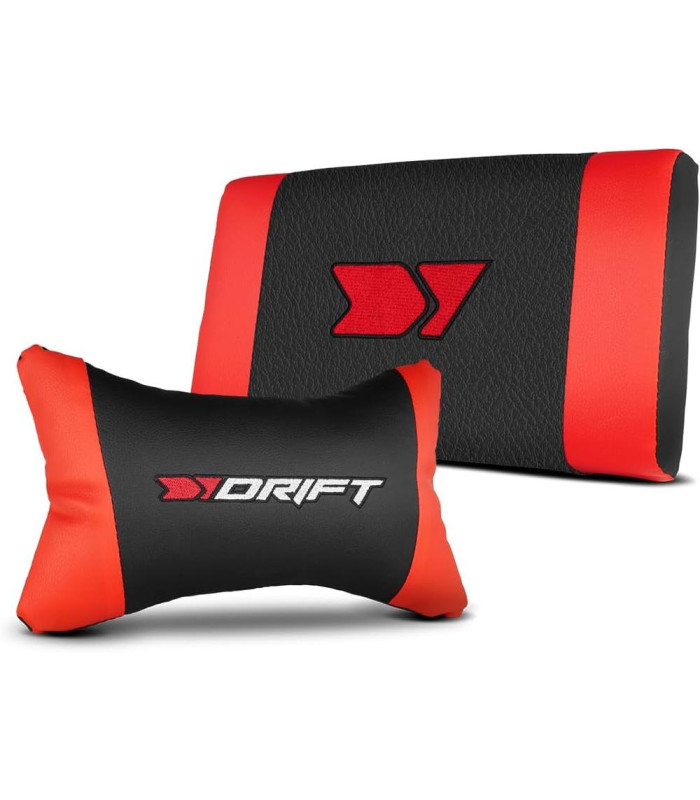 Silla gaming drift dr35 negra - roja