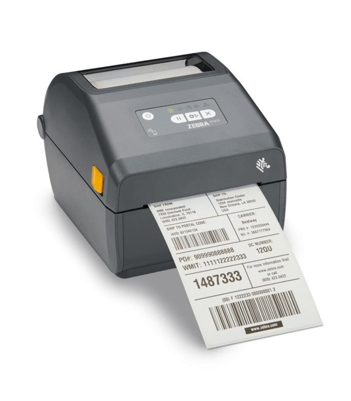Impresora etiquetas zebra zd421 transferencia termica usb