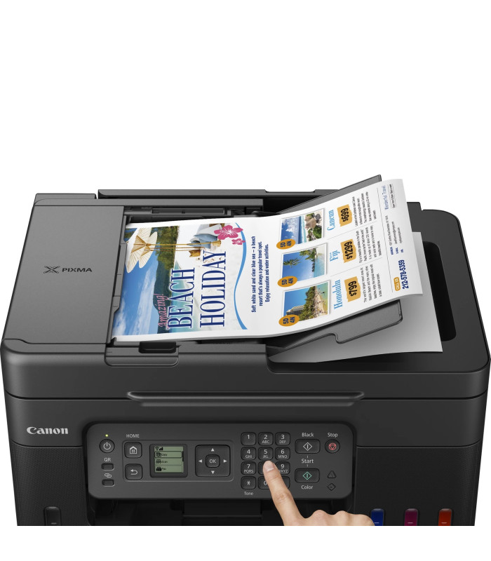 Multifuncion canon pixma g4570 megatank inyeccion color fax -  a4 -  11ipm -  4800ppp -  usb -  wifi -  adf