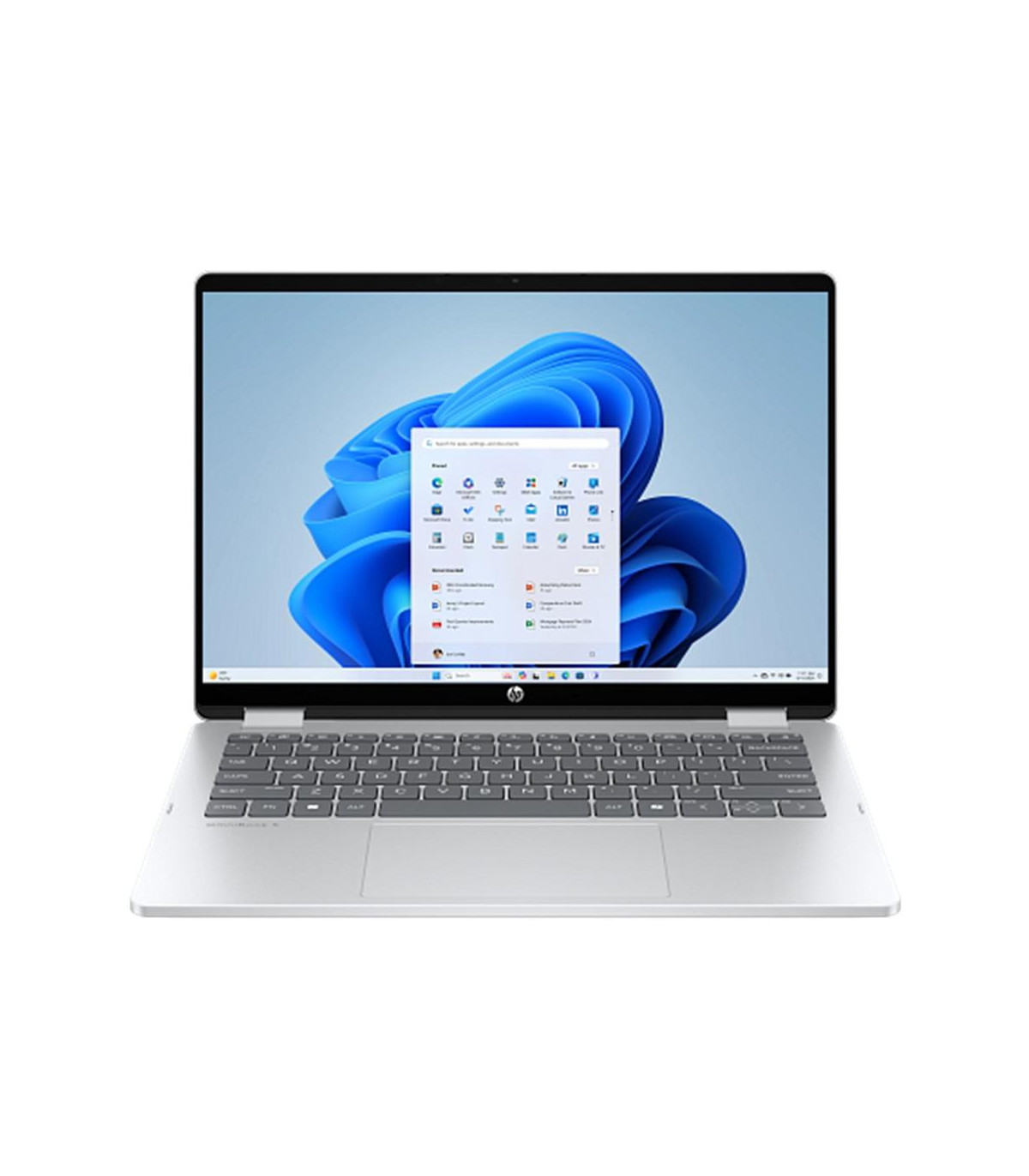 Portátil hp omnibook 5 flip 14 - fp0057ns core 7 - 150u 14 pulgadas táctil -  16gb -  ssd 1tb -  plata -  w11