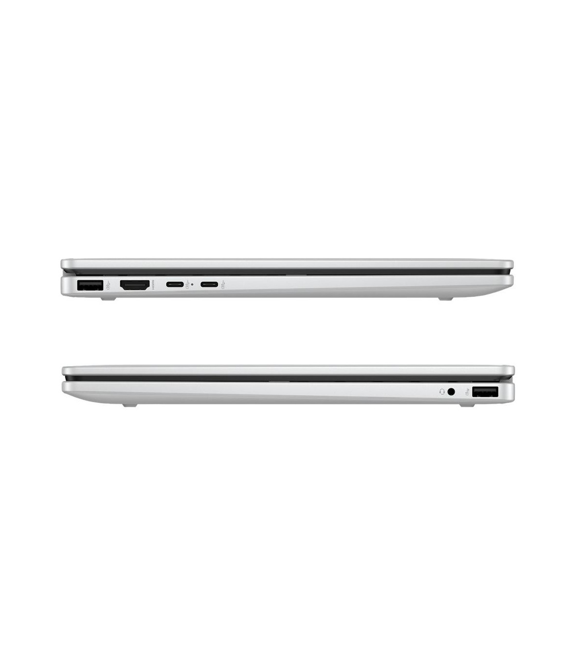 Portátil hp omnibook 5 flip 14 - fp0057ns core 7 - 150u 14 pulgadas táctil -  16gb -  ssd 1tb -  plata -  w11