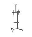 Soporte suelo con ruedas ewent vesa hasta 70 pulgadas 600x400mm max 45kg