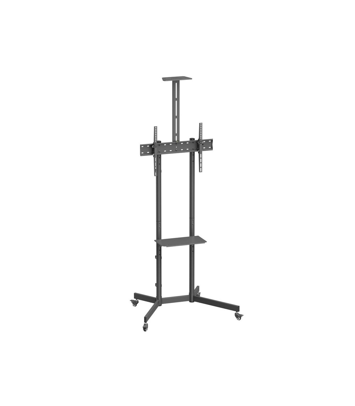 Soporte suelo con ruedas ewent vesa hasta 70 pulgadas 600x400mm max 45kg