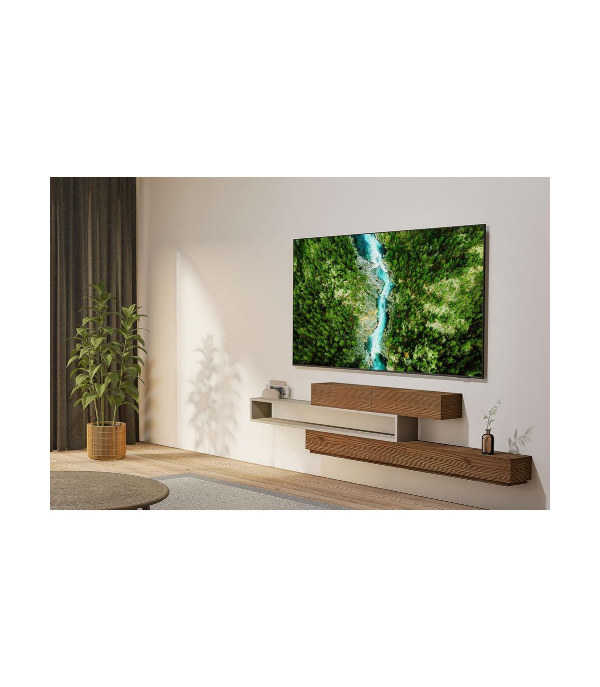 Tv samsung 55 pulgadas led 4k uhd -  tu55u8005f -  smart tv
