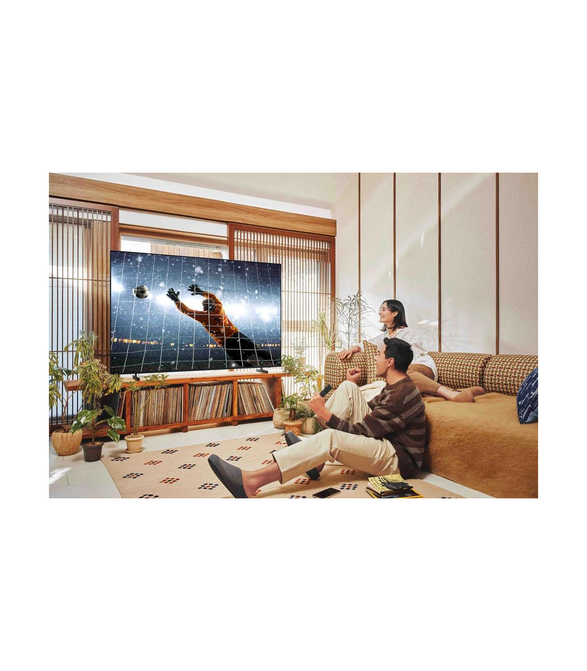 Tv samsung 55 pulgadas led 4k uhd -  tu55u8005f -  smart tv