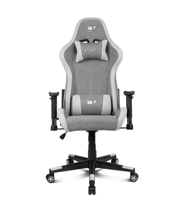 Silla gaming drift dr90 pro gris - blanca