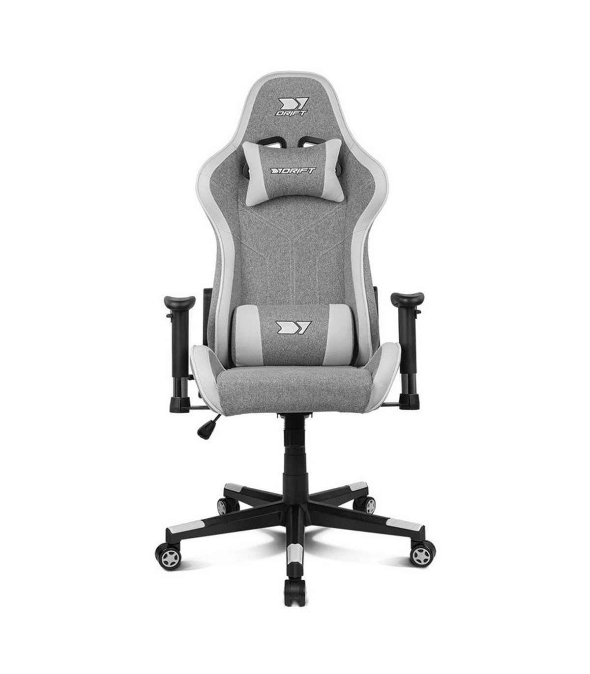 Silla gaming drift dr90 pro gris - blanca