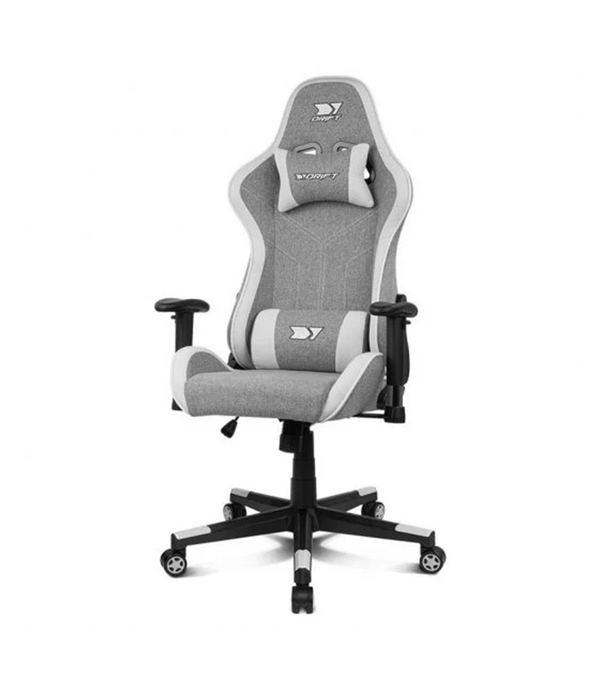 Silla gaming drift dr90 pro gris - blanca